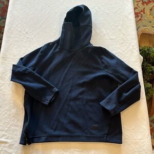 Nike men’s tech fleece funnel hoodie large 805214-473 navy